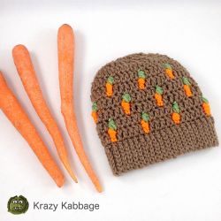 Carrot Stitch Beanie