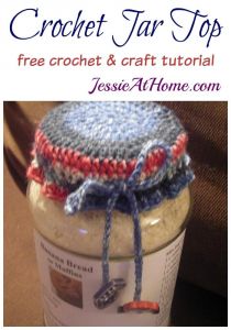 Crochet Jar Top