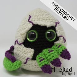 Hatching Dragon Egg Amigurumi