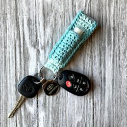 Chapstick Keychain Wristlet