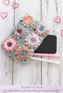 Flower Clutch Bag