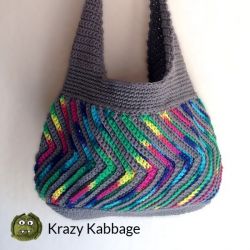 Fast-Forward Chevron Purse