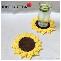 Sunflower Coasters