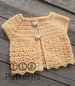 Lace Baby Cardigan