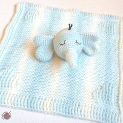 Elephant Baby Lovey