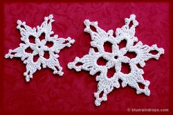 Crochet Snowflake Santorini