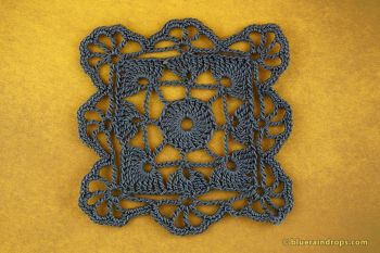 Crochet Lace Square Motif