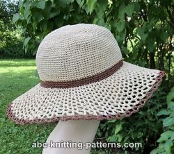 Walk in the Park Raffia Sun Hat