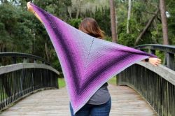 Summer Sunset Shawl