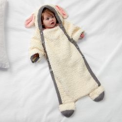 Bernat Yawn the Sheep Snuggle Sack