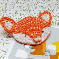 Fox Brooch