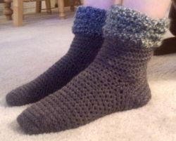 Crochet Bootsy Socks