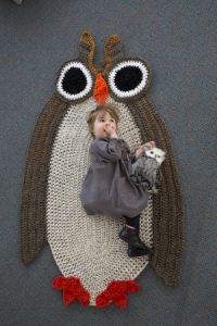 Who's Sleepy Owl Afghan