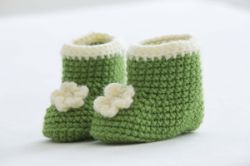 Posy Baby Booties