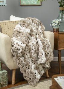 Textured Wave Throw