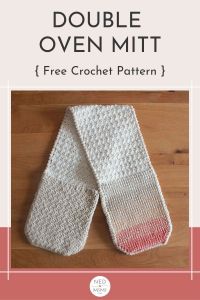 Double Oven Mitt