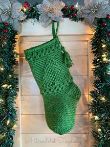 O' Christmas Tree Christmas Stocking