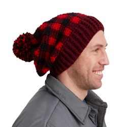 Buffalo Plaid Hat for Him