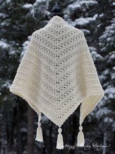 Primrose Proper Triangle Shawl