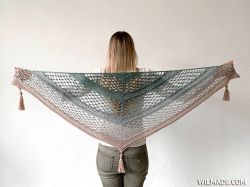 Vela Flower Friend Shawl