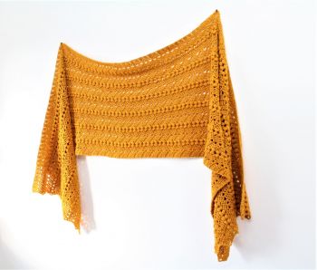 Bobble Ripple Shawl