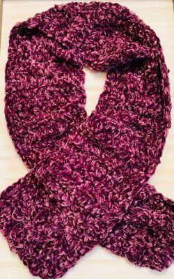 Super Easy, Super Soft, Velvet Crochet Scarf