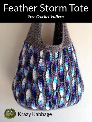 Feather Storm Tote