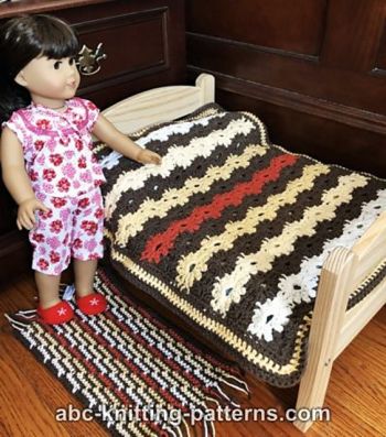 Doll Flower Blanket