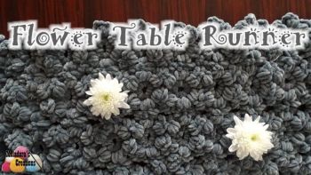 Flower Table Runner