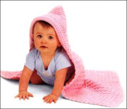 Hooded Baby Blanket