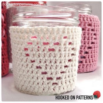 Heart Jar Cozy