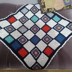 Classic Granny Square Blanket