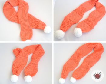 Tunisian Toddler Scarf