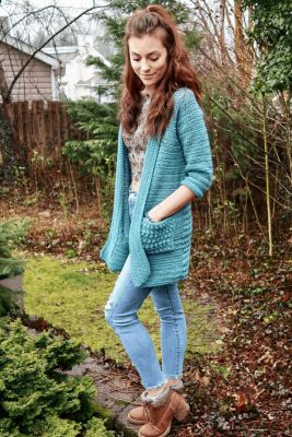 Braided Nautical Cardigan