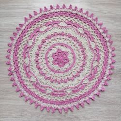 Crochet Pertevniyal Mandala Doily