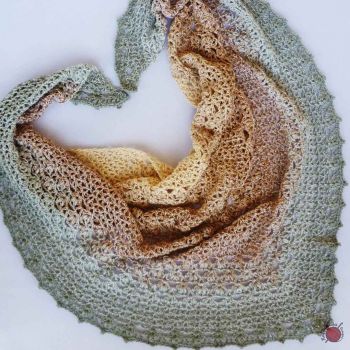 The Proserpina V-Stitch Shawl