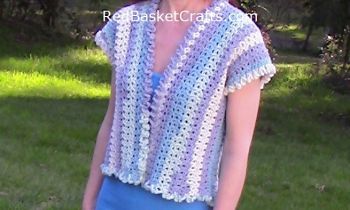 Crochet Patterns Galore - Lavender Vest