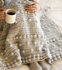 Luxe Bobbles Throw Or Blankie