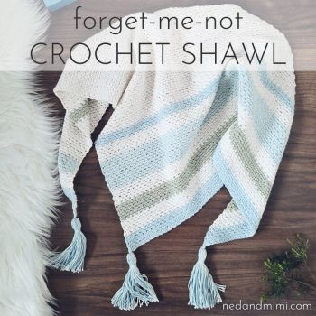 Forget Me Not Shawl