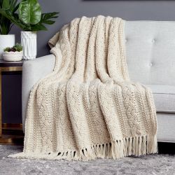 Braided Cable Blanket