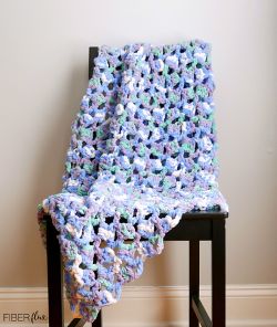 Hydrangea Garden Baby Blanket