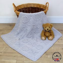 XOXO Baby Blanket