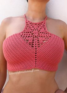 Halter Heart Crop Top