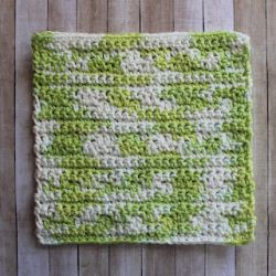 Double Lemon Peel Dishcloth