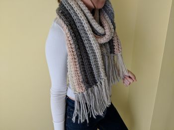 Highlands Chunky Ribbed Scarf