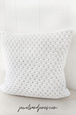 Modern Crochet Pillow