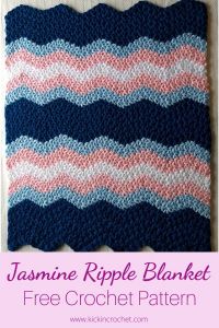 Jasmine Ripple Baby Blanket