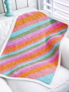 The Sherbet Baby Blanket