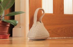 Pyramid Crochet Doorstop