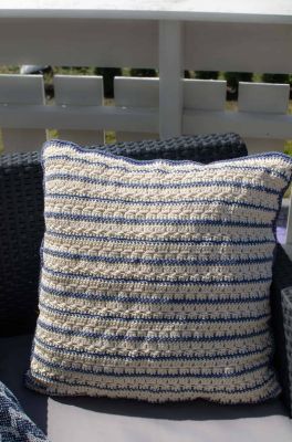 Waves and Stripes Pillow